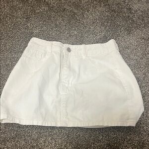 SHEIN White Mini Skirt